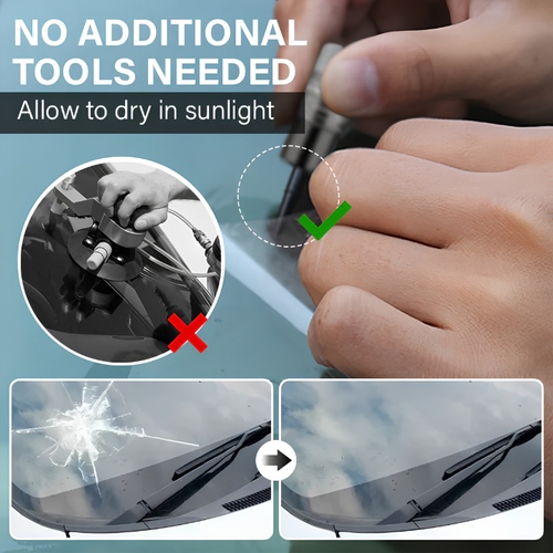 RIZZO GlassFix — Windshield Chip & Crack Repair Kit