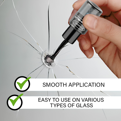 RIZZO GlassFix — Windshield Chip & Crack Repair Kit